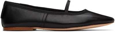 APC BLACK SWAN BALLERINA FLATS