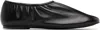 Apc Black Swan Slip-on Ballerina Flats In Black