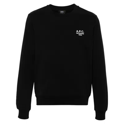 A.p.c. Straight-cut Sweatshirt In Black
