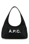 Apc A.p.c. Black Bag With Magnetic Fastening