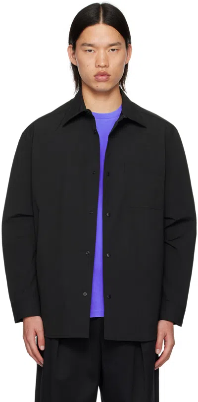 Apc Black Taku Jacket In Lza False Black