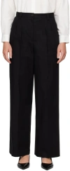 Apc Black Tressie Trousers In Lzz Black