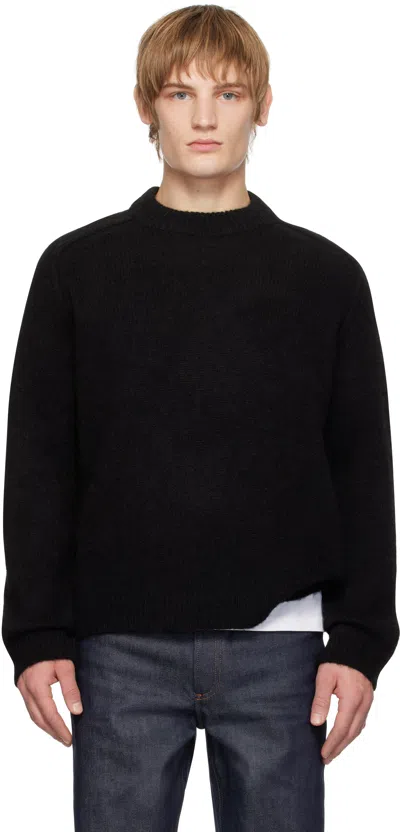 Apc Black Tyler Sweater In Lzz Black