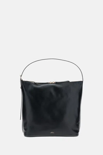 Apc Black Vera Hobo Bag