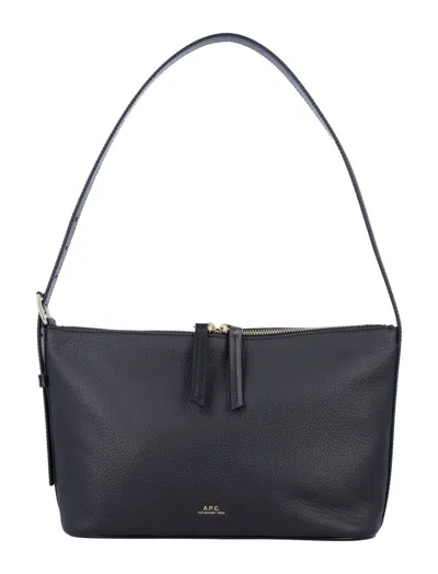 APC BLACK VERA SHOULDER BAG