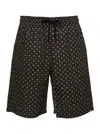 Apc Black Vincento Bermunda Shorts In Black