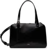 Apc Black Shoulder Bag With Versatile Carrying Options In Black