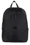 Apc Blake Black Nylon Backpack With Laptop Pocket In Black