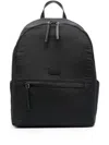 Apc Blake Logo-patch Backpack In Black