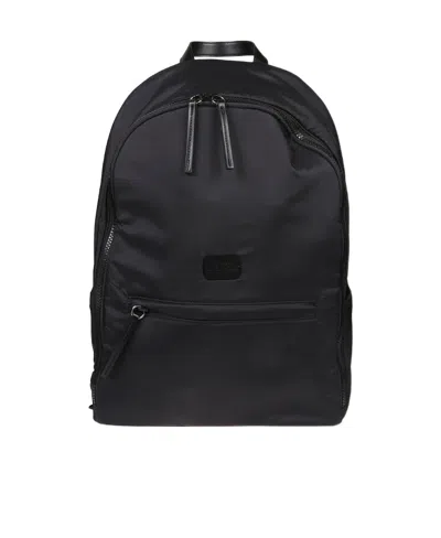 Apc Blake Logo-patch Backpack In Black