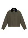 Apc A.p.c. 'becca' Jacket In Green