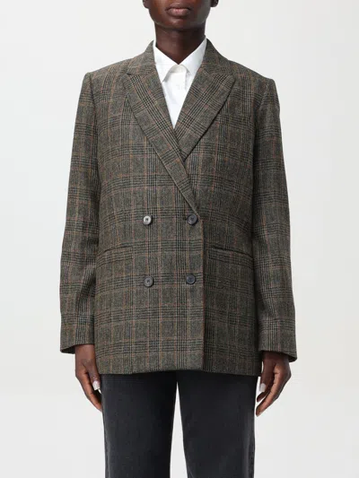 APC BLAZER A. P.C. WOMAN COLOR BROWN,415537032