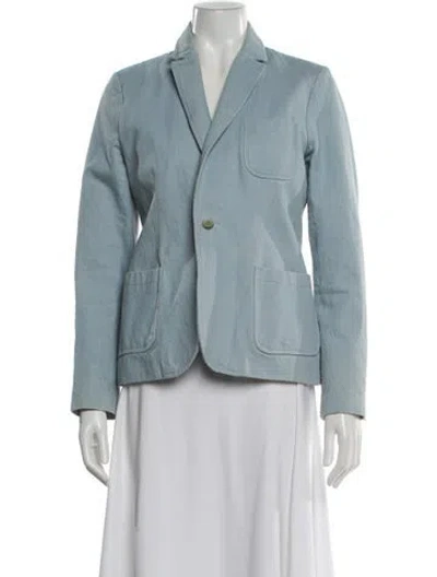 Pre-owned Apc Blazer In Blue