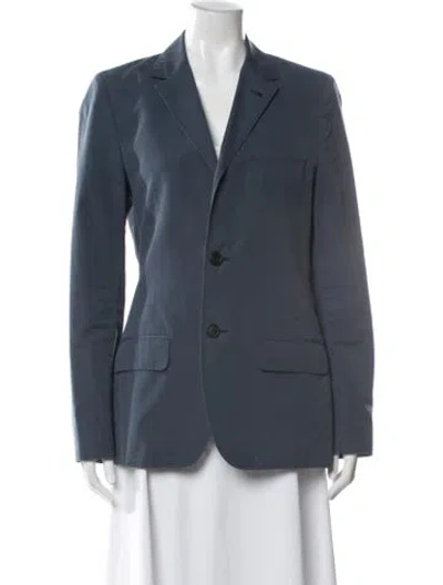 Pre-owned Apc Blazer In Blue