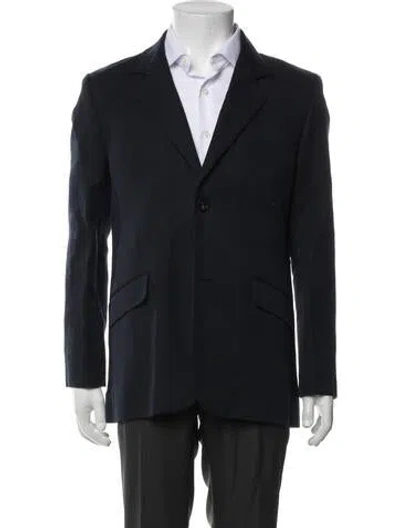 Pre-owned A.p.c. Blazer In Blue