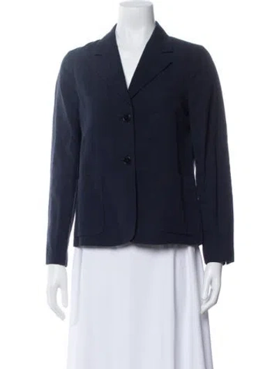 Pre-owned A.p.c. Blazer In Blue