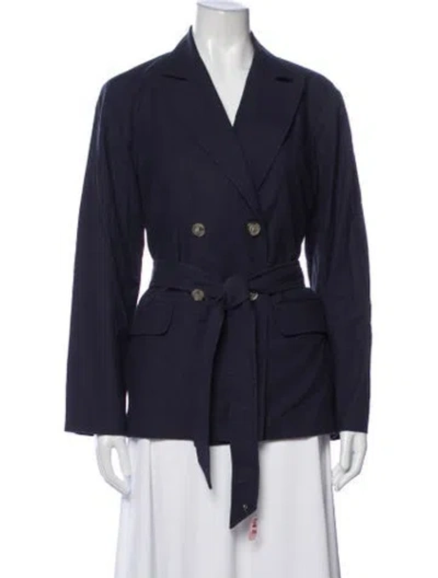 Pre-owned A.p.c. Blazer In Blue