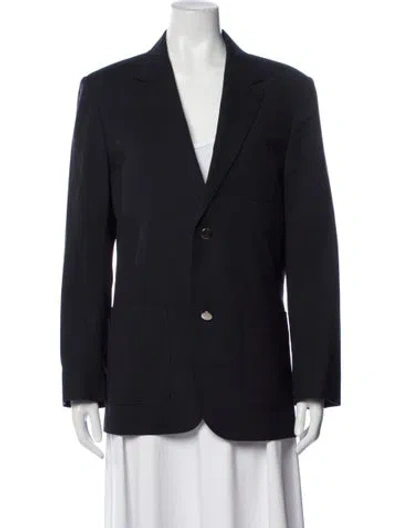 Pre-owned A.p.c. Blazer In Blue