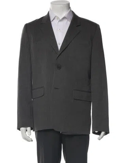 Pre-owned Apc Blazer In Gray