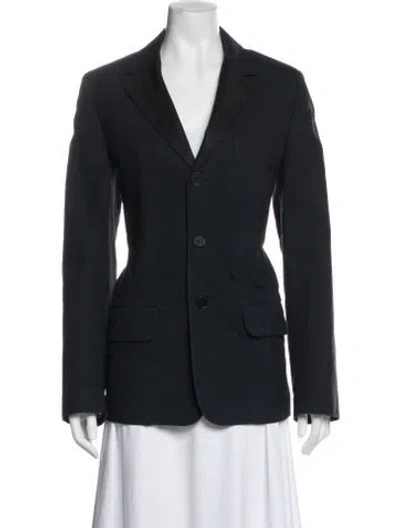 Pre-owned A.p.c. Blazer In Gray