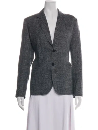 Pre-owned A.p.c. Blazer In Grey