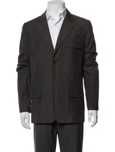 Pre-owned A.p.c. Blazer In Grey