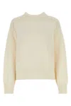 Apc Ivory Alpaca Blend Naomie Sweater In Blanccasse