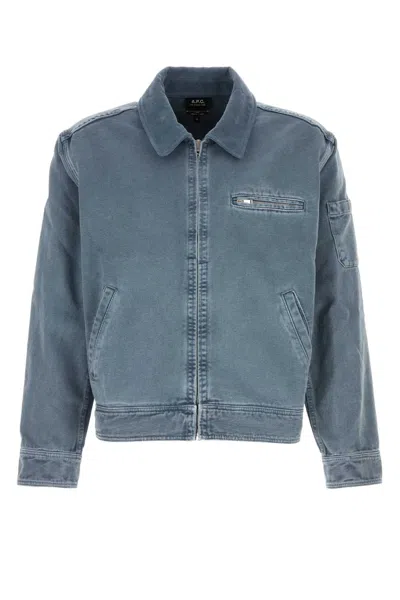 A.p.c. Blouson Alexis In Blue