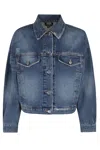 Apc A.p.c. Denim Jacket With Four Front Pockets In Ial Washed Indigo