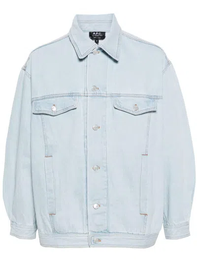 Apc A.p.c. Blouson Elvis Clothing In Blue