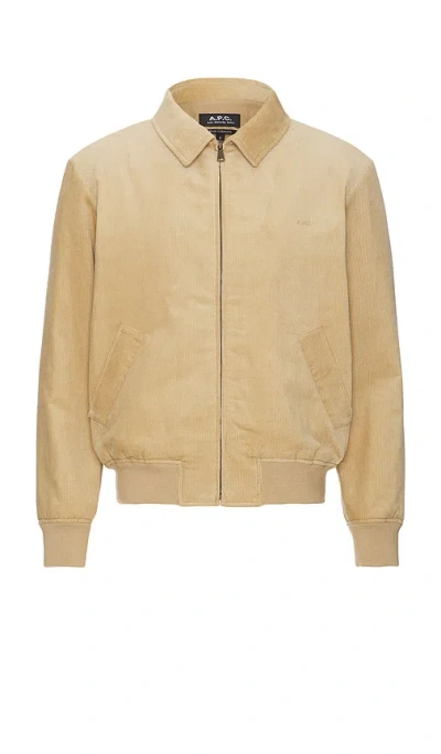 Apc A.p.c. Jacket In Beige