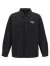 Apc A.p.c. Regis' Black Cotton Blend Shirt