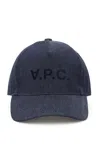 Apc Eden Denim Baseball Cap For In Blue