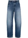 Apc A.p.c. Mens Achille Straight-leg Stonewashed Jeans In Blue