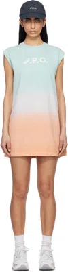 Apc Valey Dress S Saa In Saa Multicolore