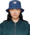 Apc Blue Bob Thais Bucket Hat In Ial Washed Indigo