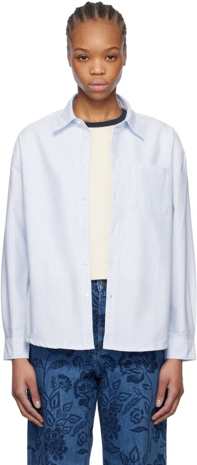 APC BLUE BOYFRIEND LOGO SHIRT