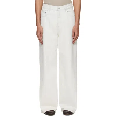 A.p.c. Blue Clyde Jeans In White