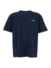Apc A.p.c. Boxy Petite Vpc T-shirt In Dark Navy/ecru
