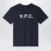 A.p.c. A. P.c. T-shirt Men Color Blue In Blue