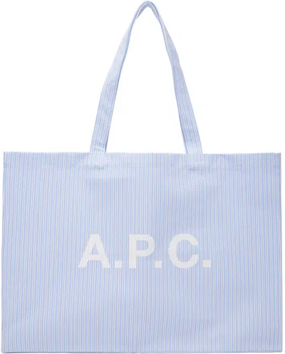 A.p.c. Blue Diane New Shopping Tote