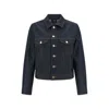 A.p.c. A. P.c. Dion Contrast-stitching Jacket In Blue