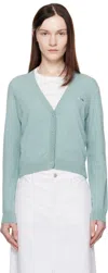 Apc Blue Josephine Cardigan In Iab Light Blue