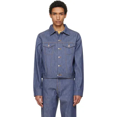 A.p.c. Blue Lenny Denim Jacket