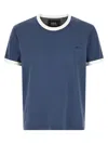 A.p.c. Contrast T-shirt In Blue