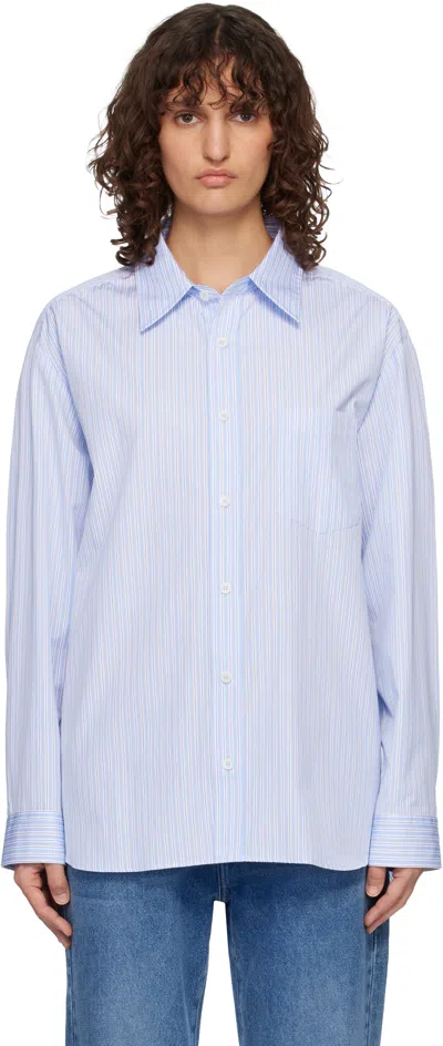 Apc Blue Malaury Shirt