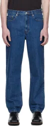 Apc A.p.c. Relaxed Jeans In Blue