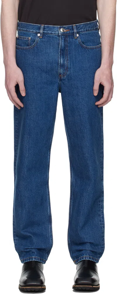 APC BLUE MARTIN JEANS