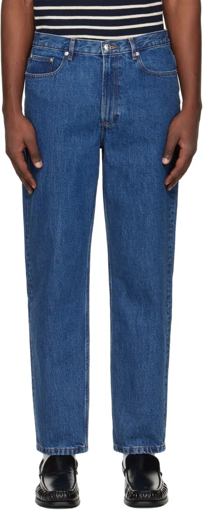 Apc Blue Martin Jeans