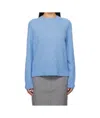 Apc Blue Naomie Sweater In Blue